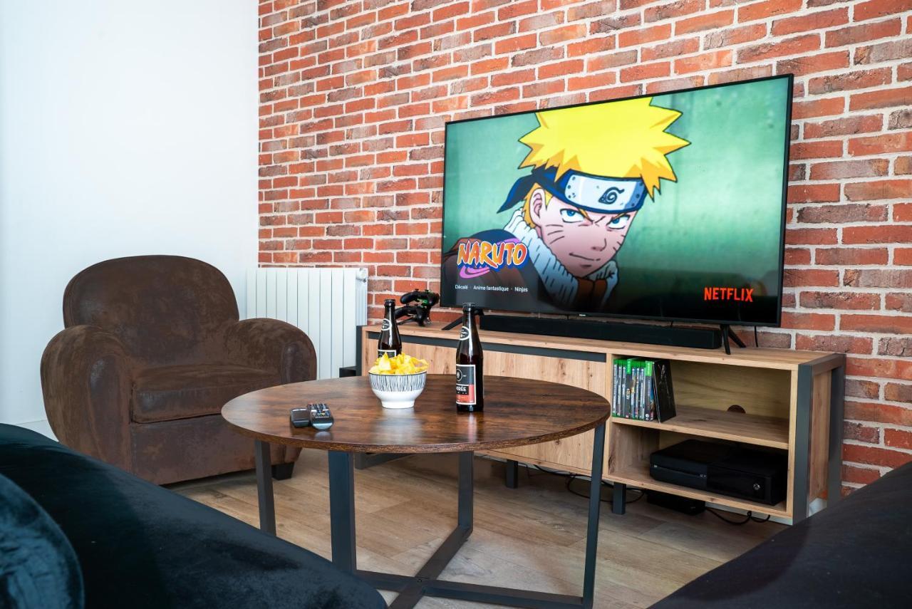Duplex Lafargue Game Room Baby Foot Salle De Sport Jeux De Societe Limoges Eksteriør billede