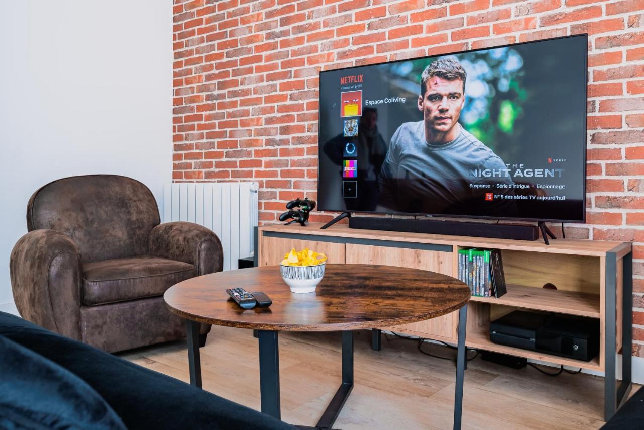 Duplex Lafargue Game Room Baby Foot Salle De Sport Jeux De Societe Limoges Eksteriør billede